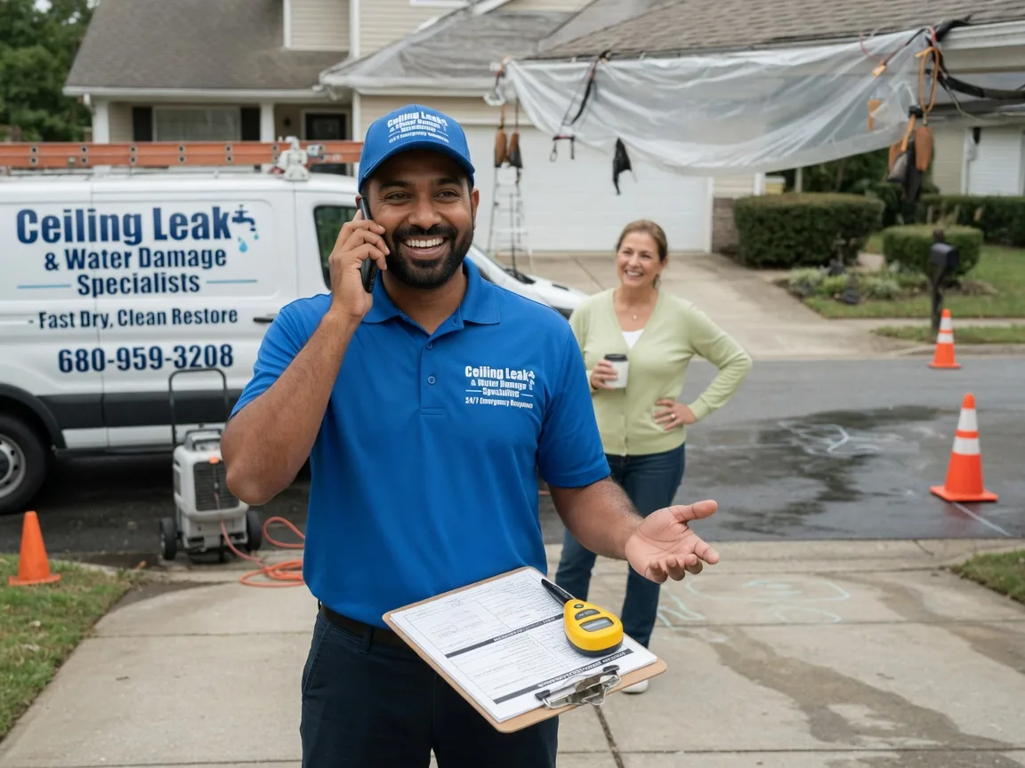 Ceiling Leak Cleanup Thelma, KY FAQs